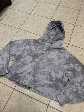 Bear KompleX Cropped Galaxy Hoodie